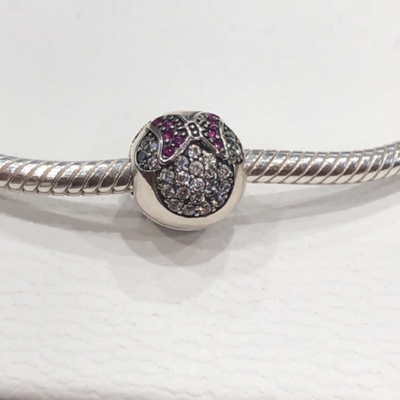 Pandora Charms Disney Minnie Clip 💯% AUTHENTIC - Picture 2 of 8